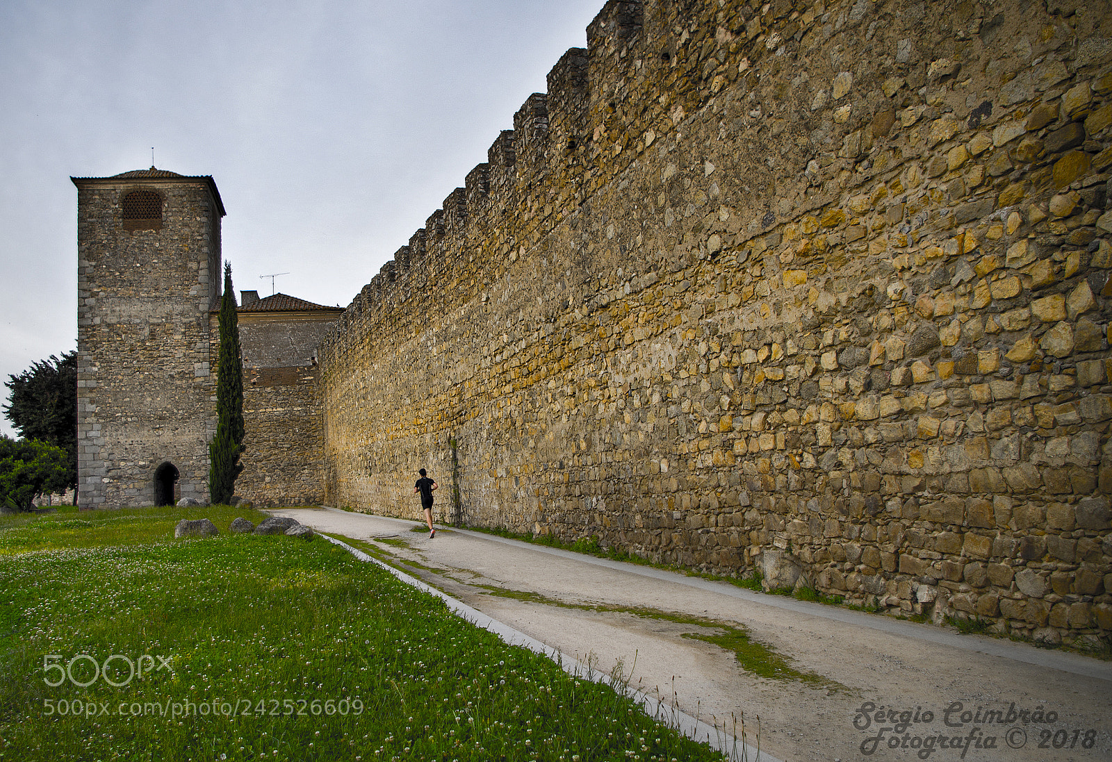 Pentax K-50 sample photo. The wall photography