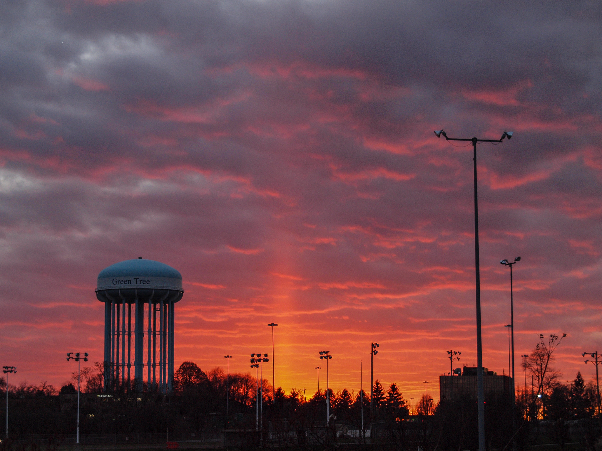 Olympus E-600 (EVOLT E-600) sample photo. December sunset photography