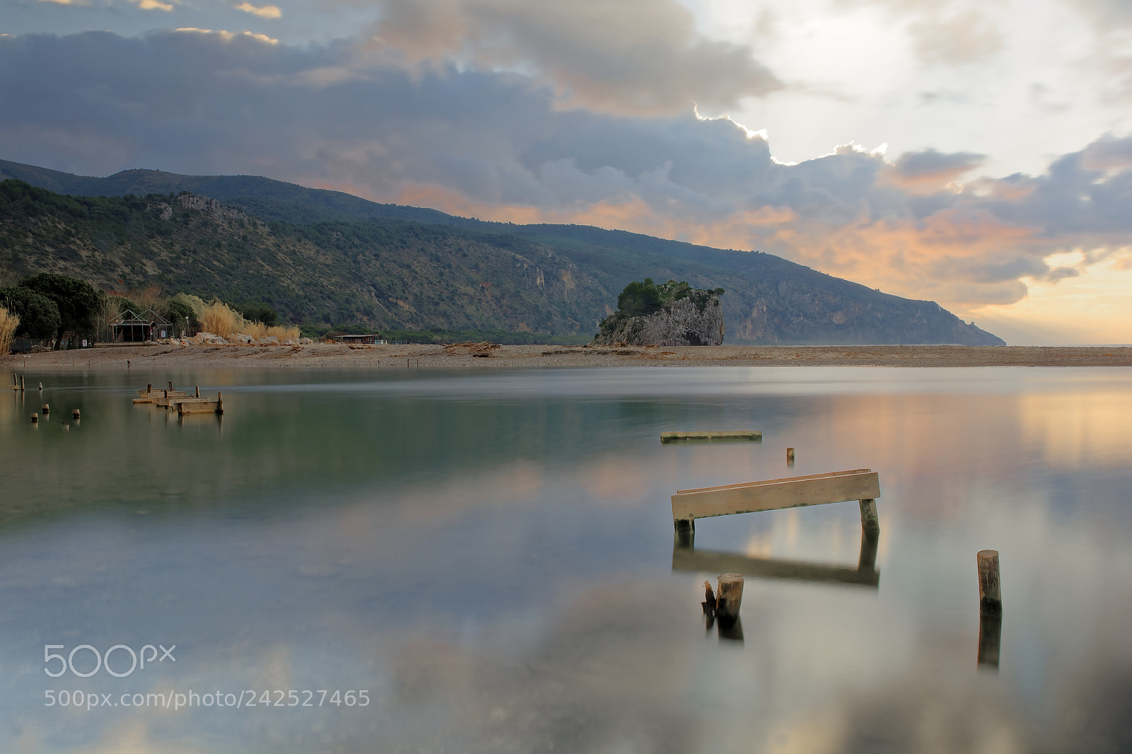 Nikon D7100 sample photo. Palinuro. mingardo river mouth photography