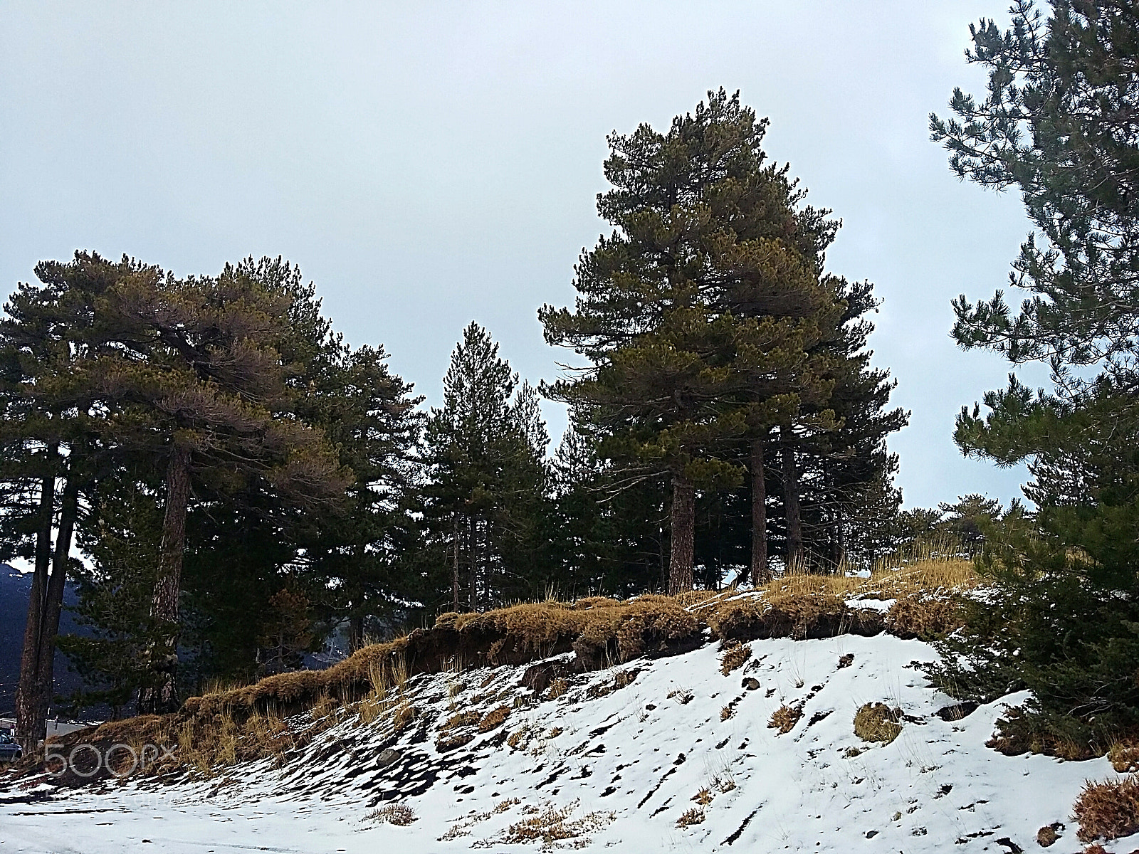 Samsung Galaxy Grand Prime sample photo. Snowy landscape on mount photography