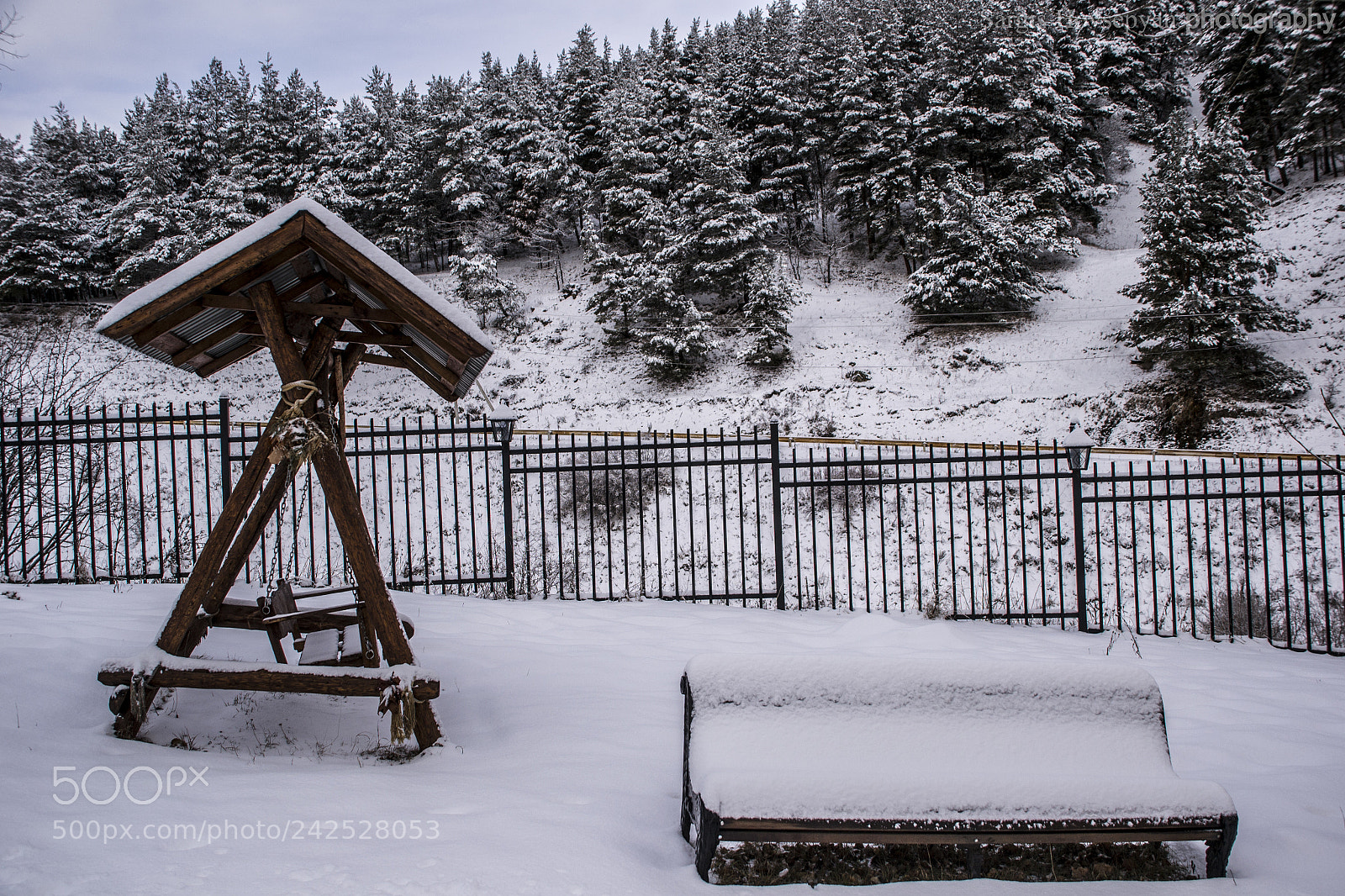 Nikon D3100 sample photo. Winter in armenia photography