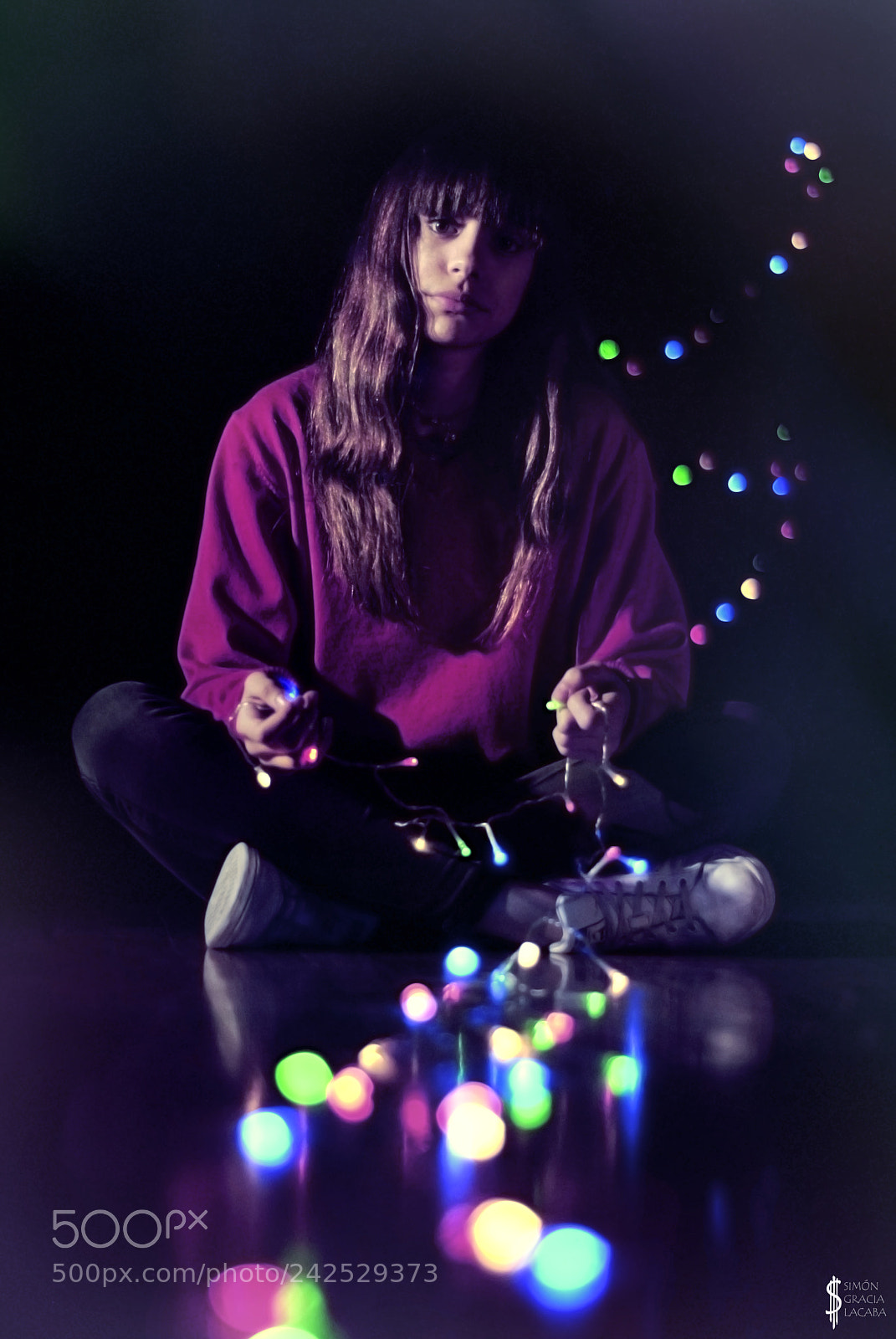 Nikon D3000 sample photo. Bokeh night photography