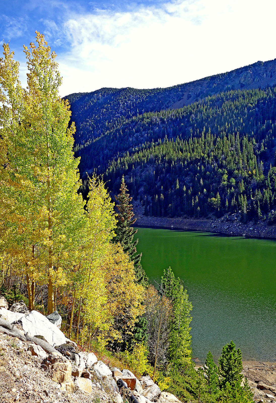 Sony Cyber-shot DSC-RX100 sample photo. Green lake on guanella photography
