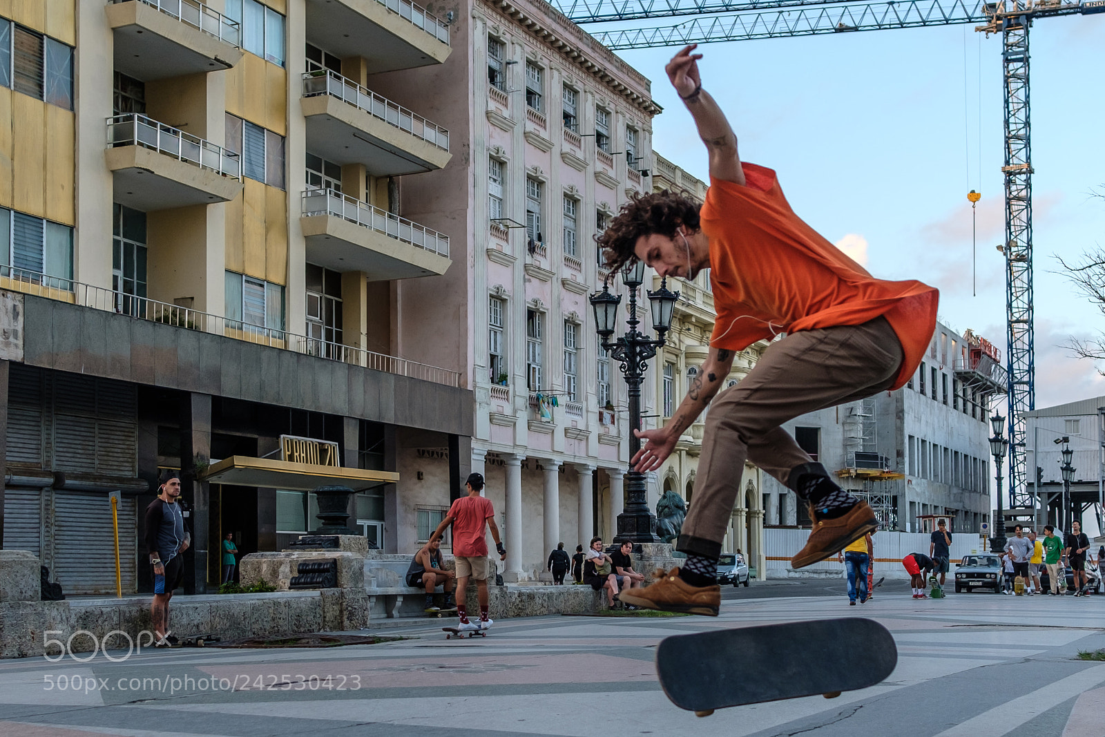 Fujifilm X100F sample photo. Skate breaking photography