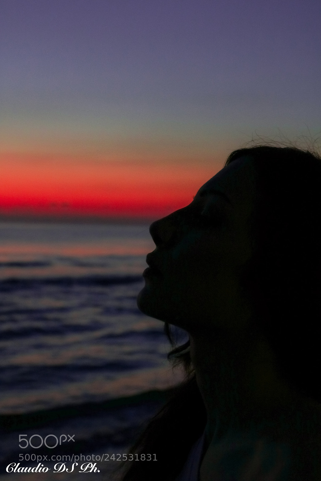 Canon EOS 750D (EOS Rebel T6i / EOS Kiss X8i) sample photo. Portrait in a sunset. photography