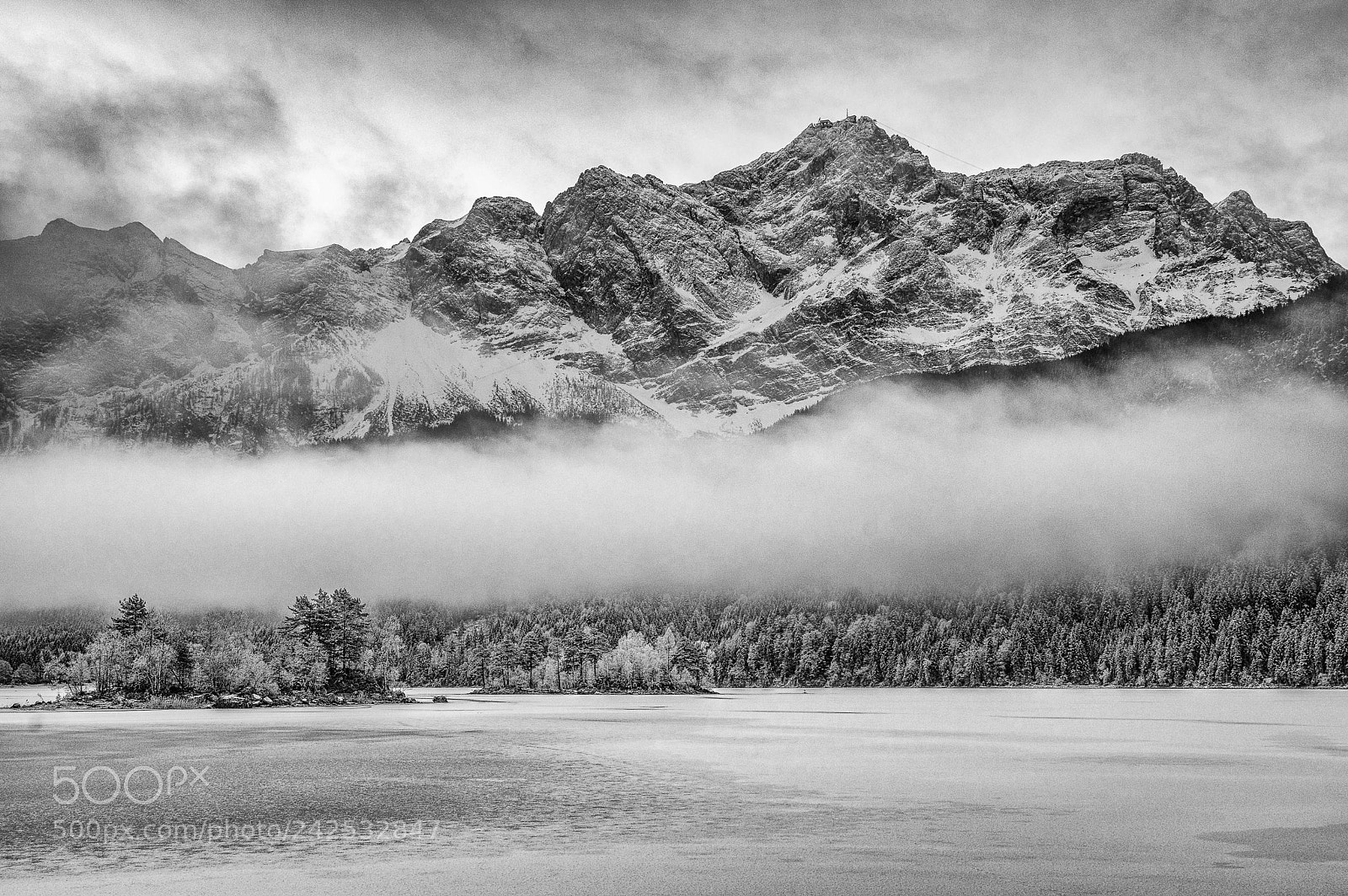 Pentax K-3 sample photo. Eibsee im winter 3 photography