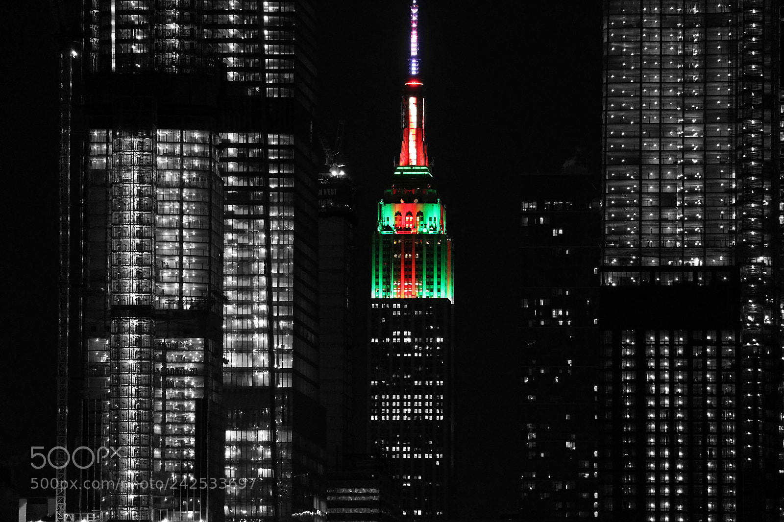 Canon EOS 750D (EOS Rebel T6i / EOS Kiss X8i) sample photo. Empire state building photography