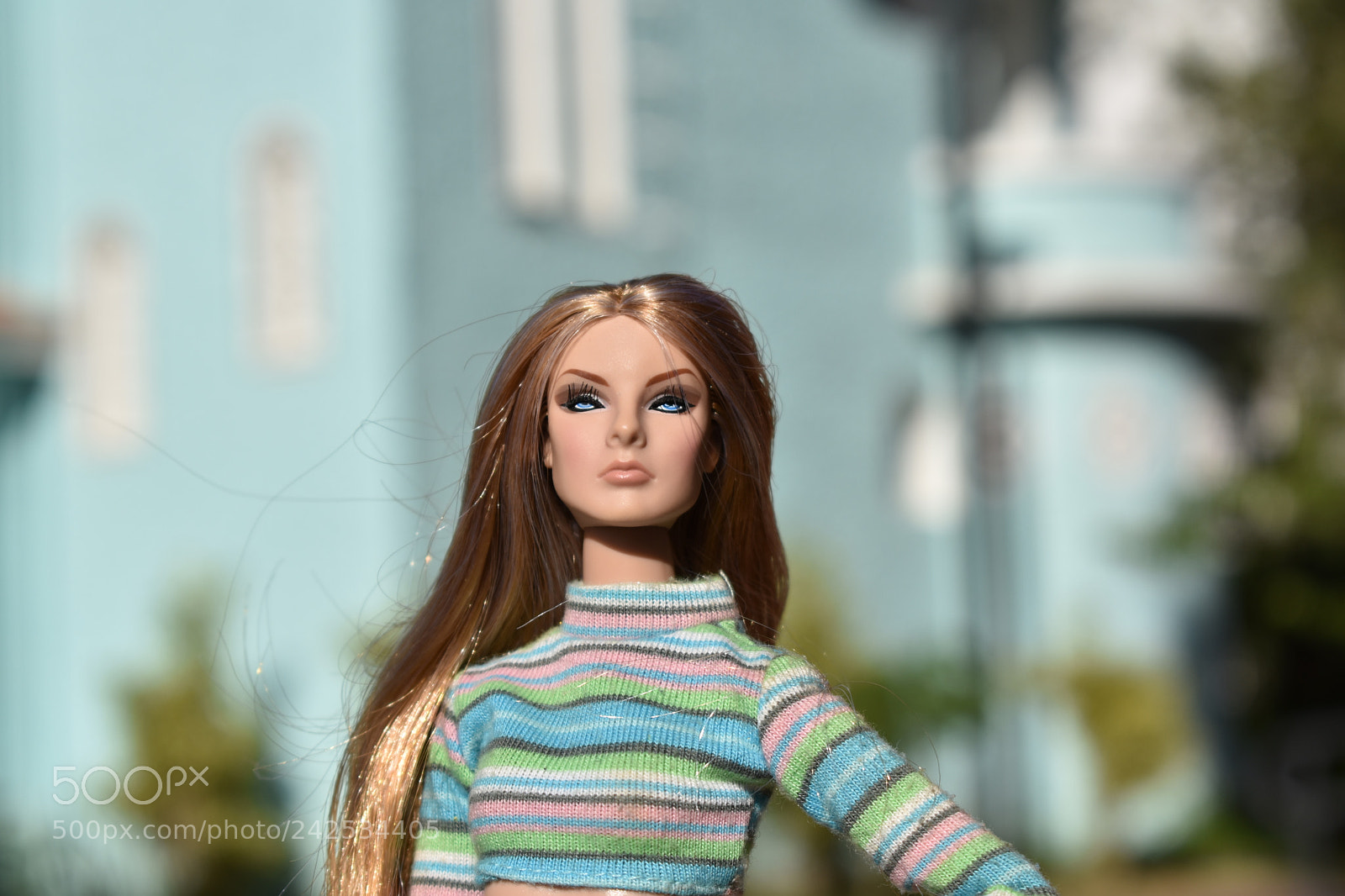 Nikon D3400 sample photo. Doll model photography
