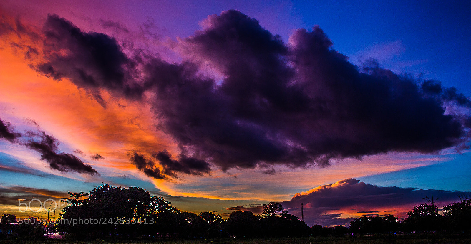 Canon EOS 700D (EOS Rebel T5i / EOS Kiss X7i) sample photo. Colorful sky photography