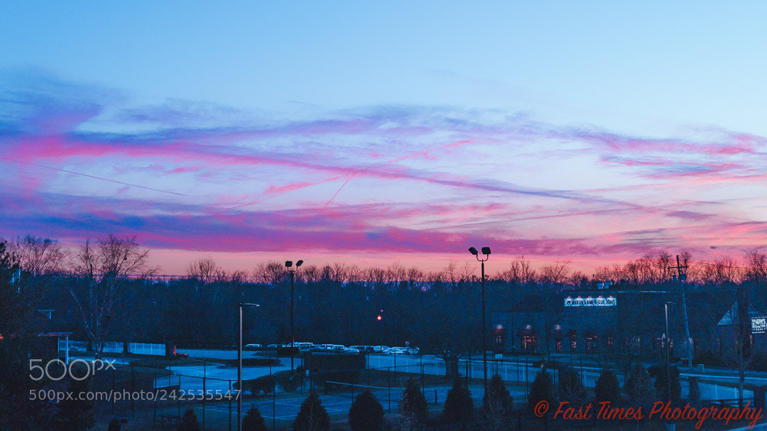 Nikon D700 sample photo. Cotton candy sunset photography