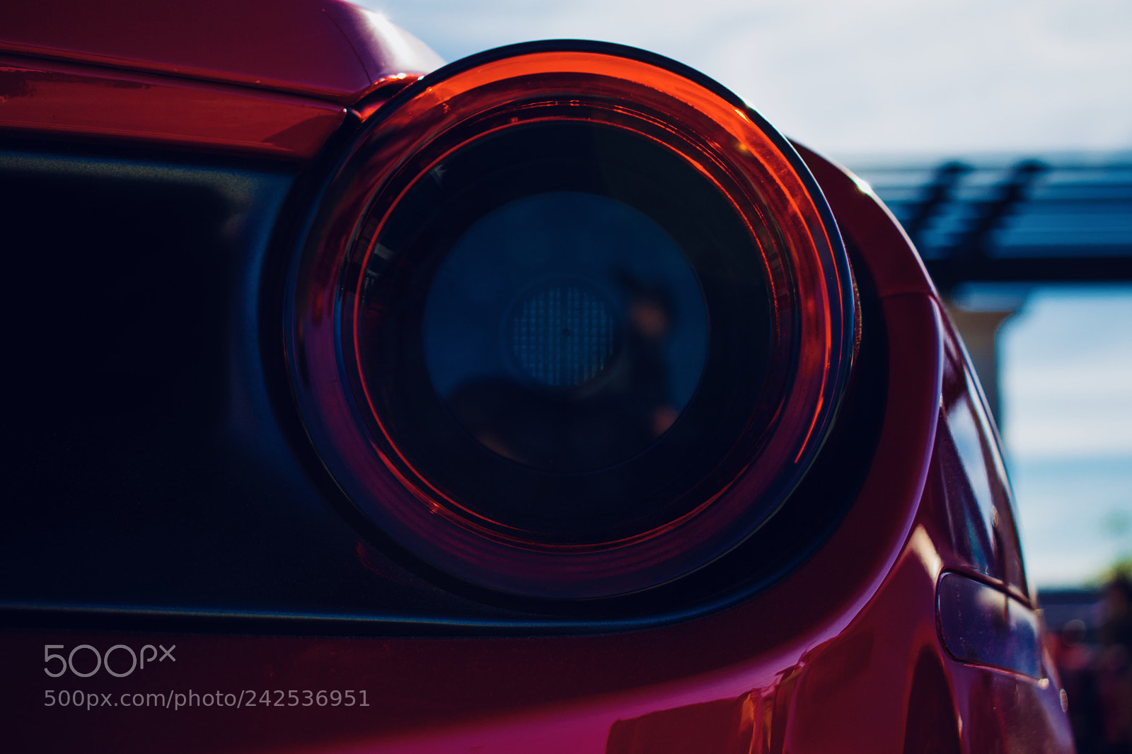 Nikon D3400 sample photo. 488 brake light photography