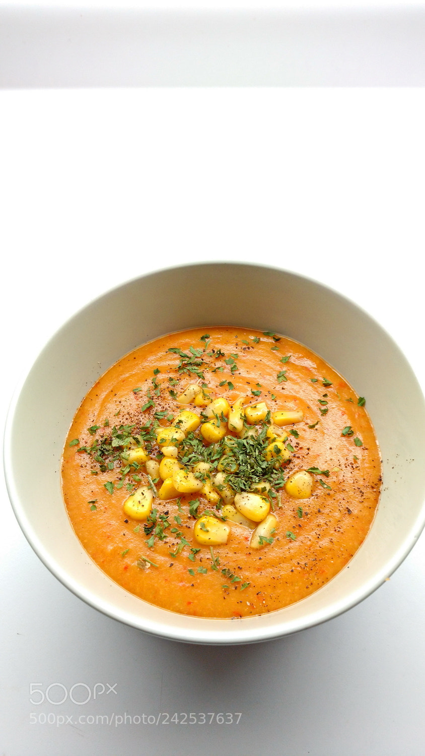 Motorola Moto X Play sample photo. Homemade corn potage photography