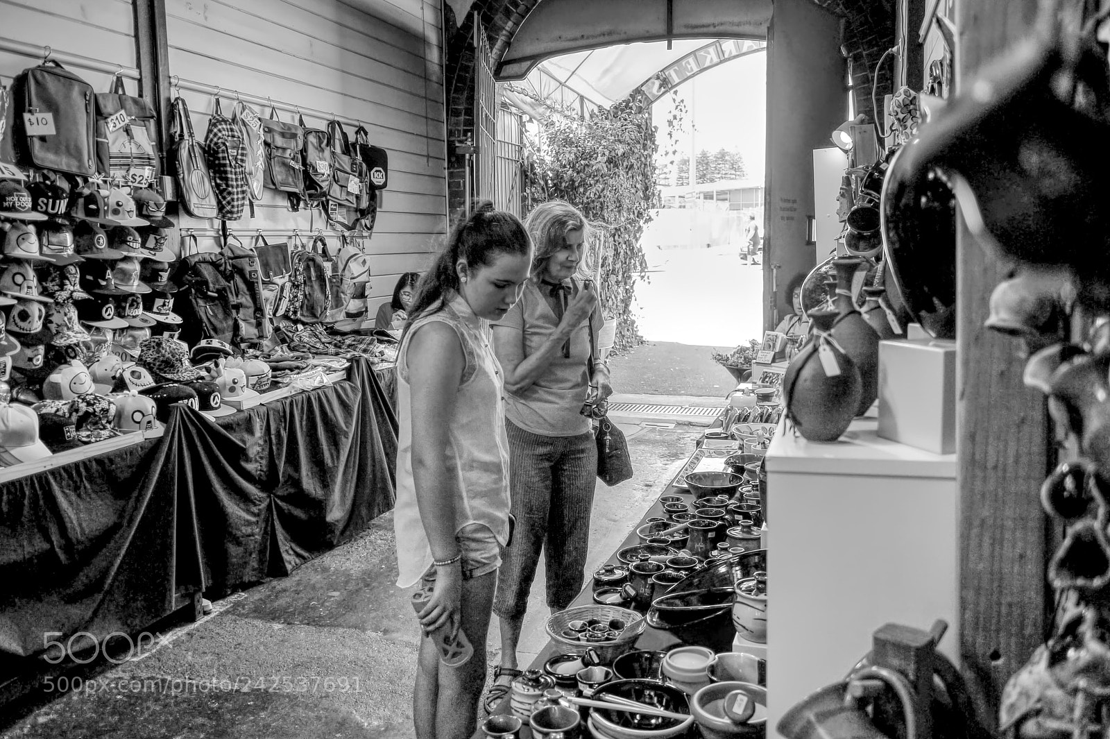 Panasonic Lumix DMC-GF2 sample photo. At the market photography