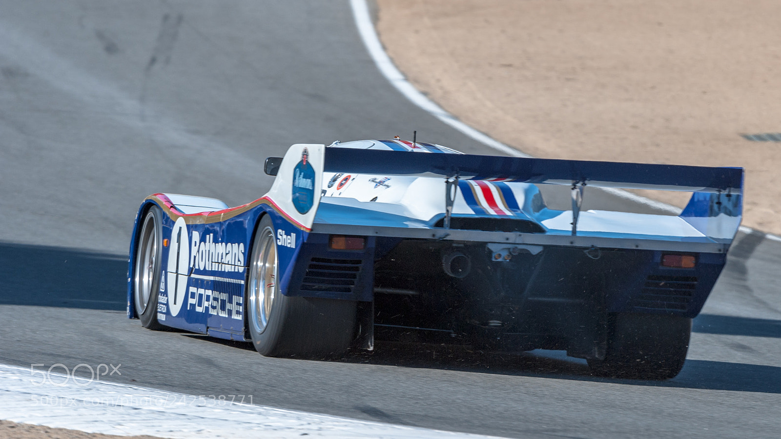Nikon D3 sample photo. Rothmans porsche 956 photography