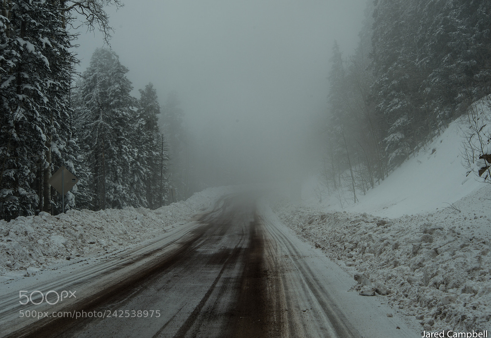 Nikon D4 sample photo. Winter in the mountains photography