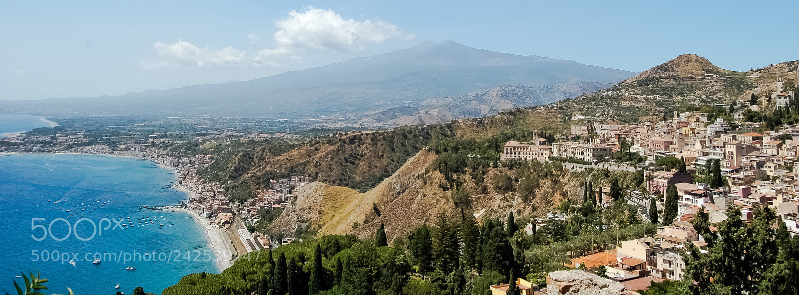 Nikon D40 sample photo. Vista da taormina photography