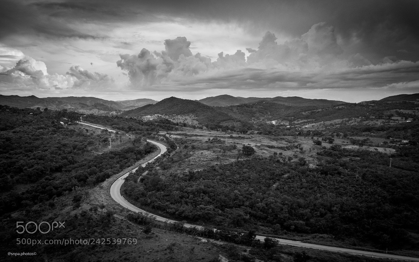 DJI FC220 sample photo. Aerial landscape photography