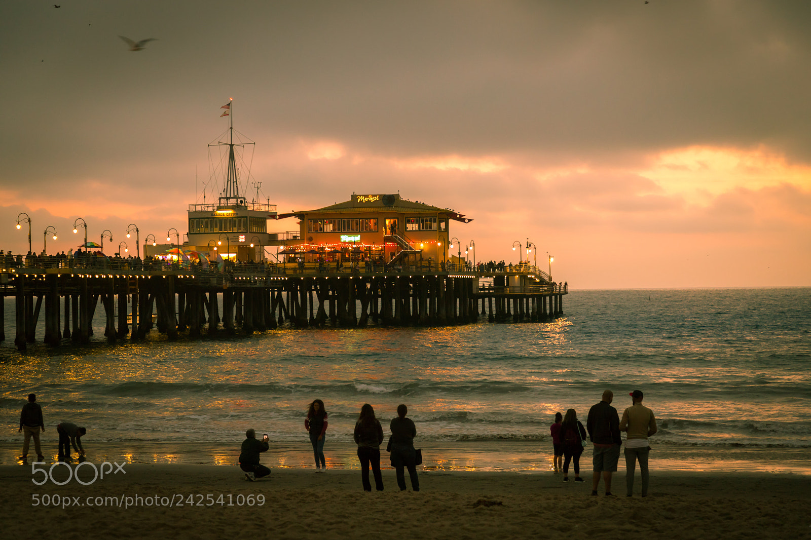 Canon EOS 6D Mark II sample photo. Santa monica pier photography