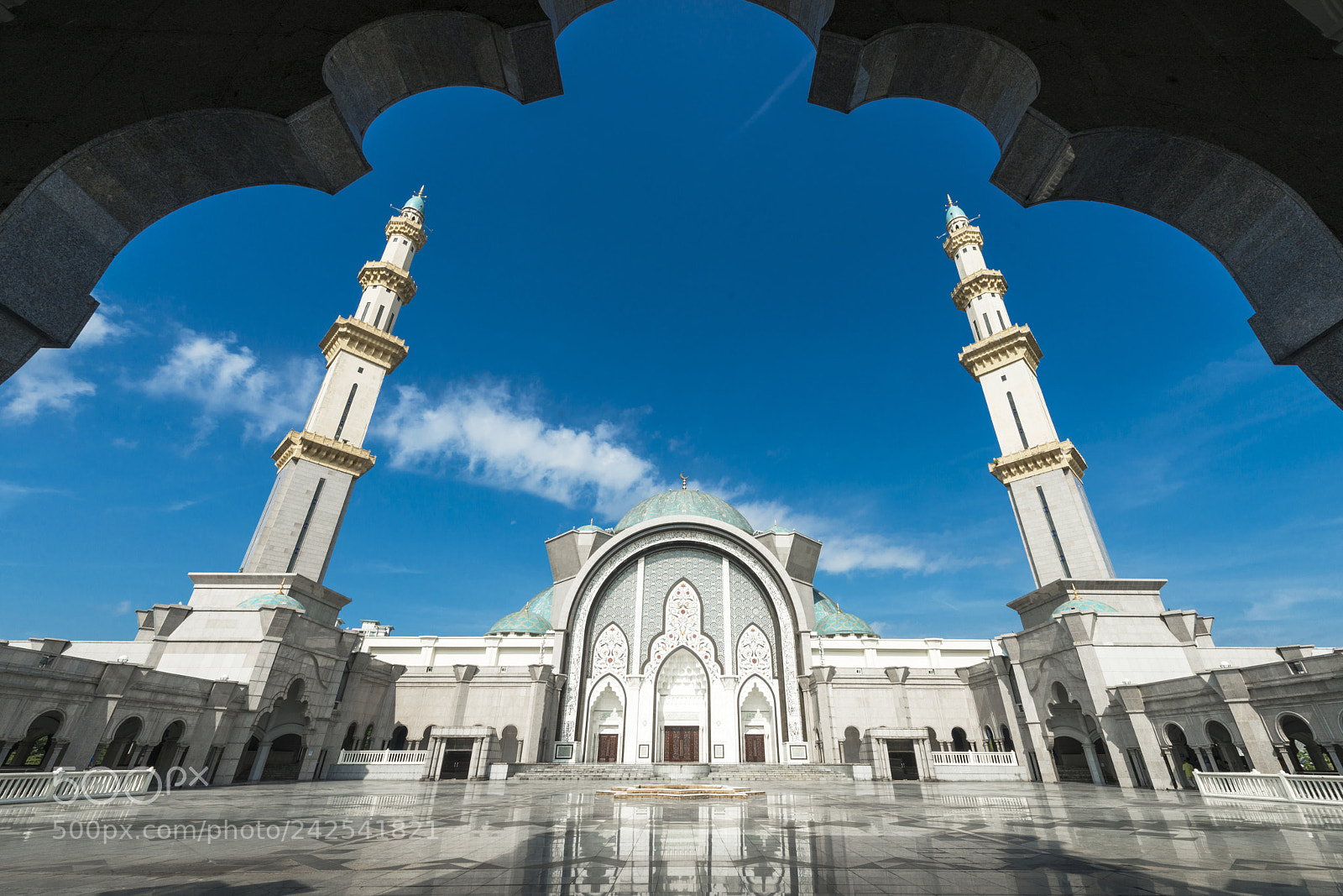 Nikon D800 sample photo. Federal territory mosque photography