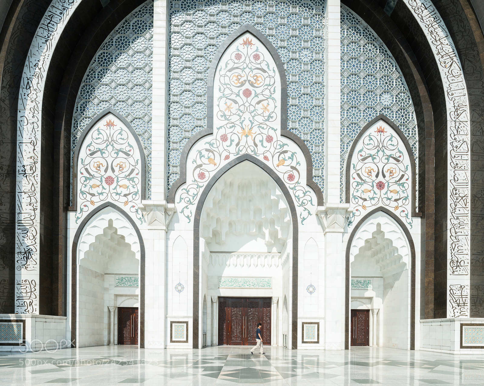Nikon D800 sample photo. Federal territory mosque photography