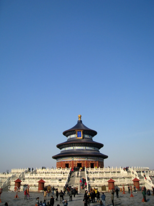 Canon DIGITAL IXUS 860 IS sample photo. Temple of heave, beijing photography