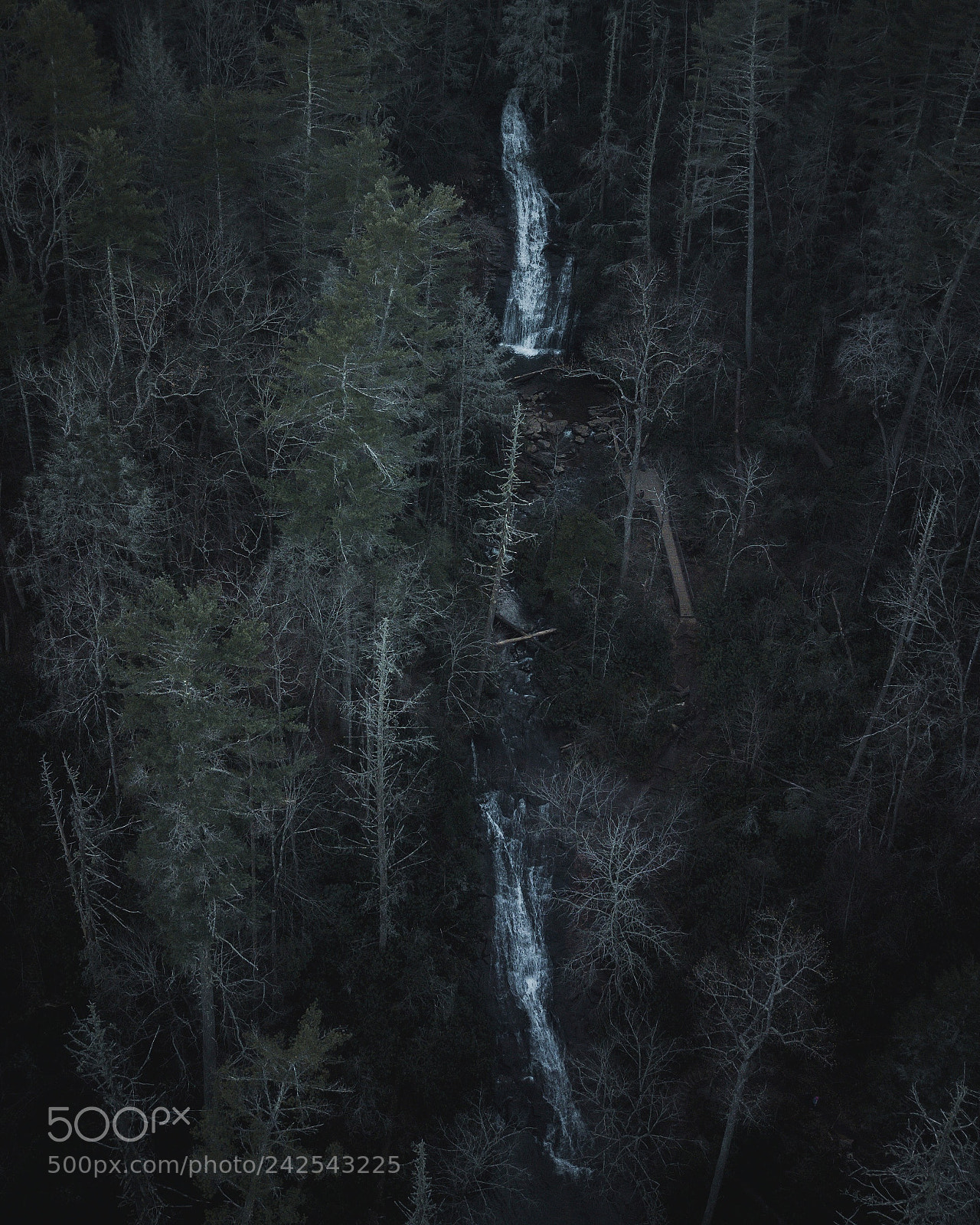 DJI FC220 sample photo. The double falls of photography