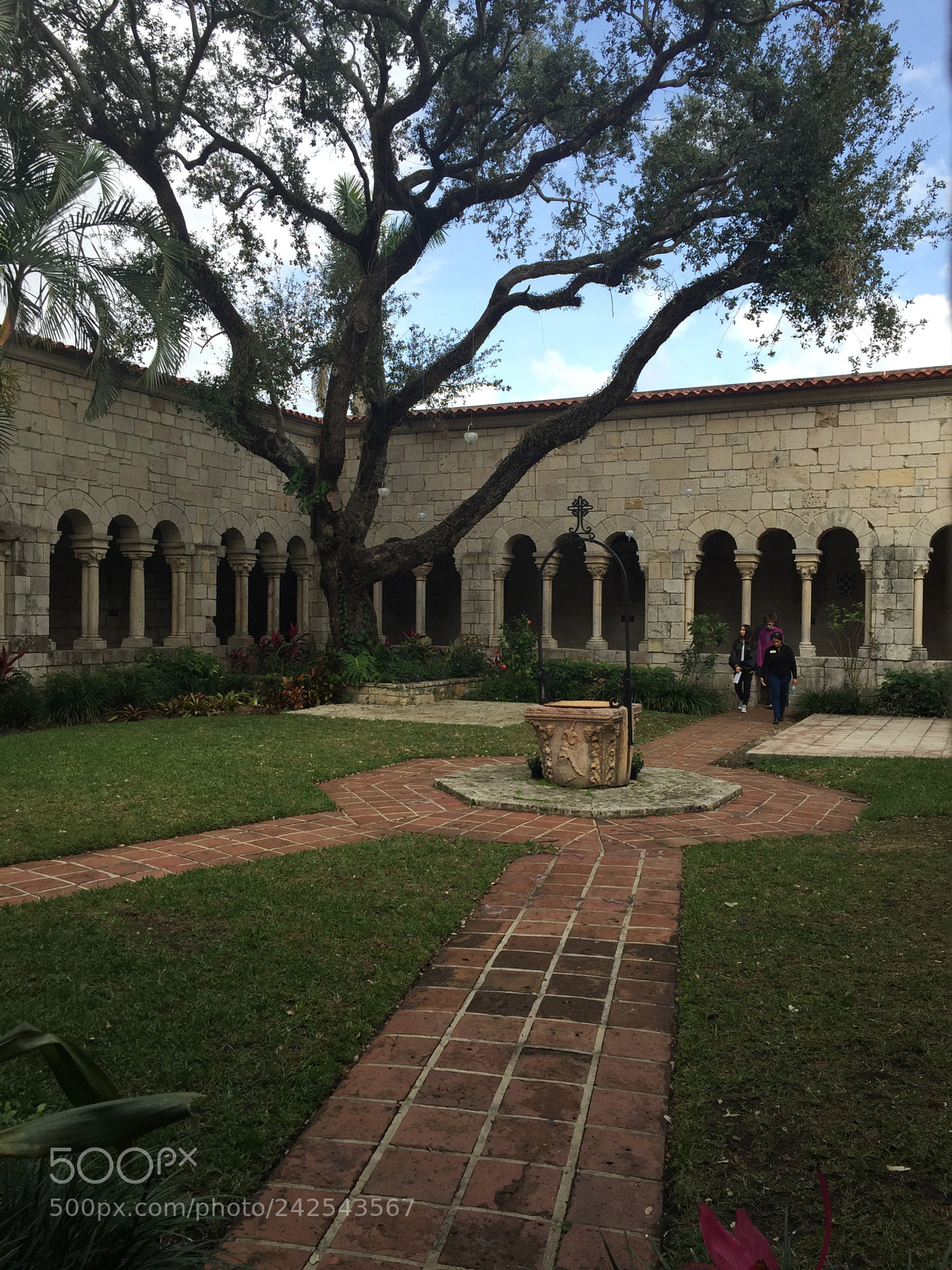 Apple iPhone 6 sample photo. Ancient spanish monastery inner photography