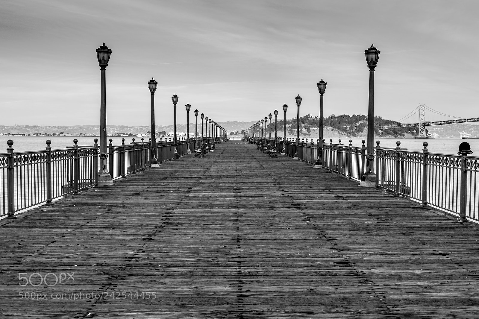 Nikon D850 sample photo. Pier 7 evening photography