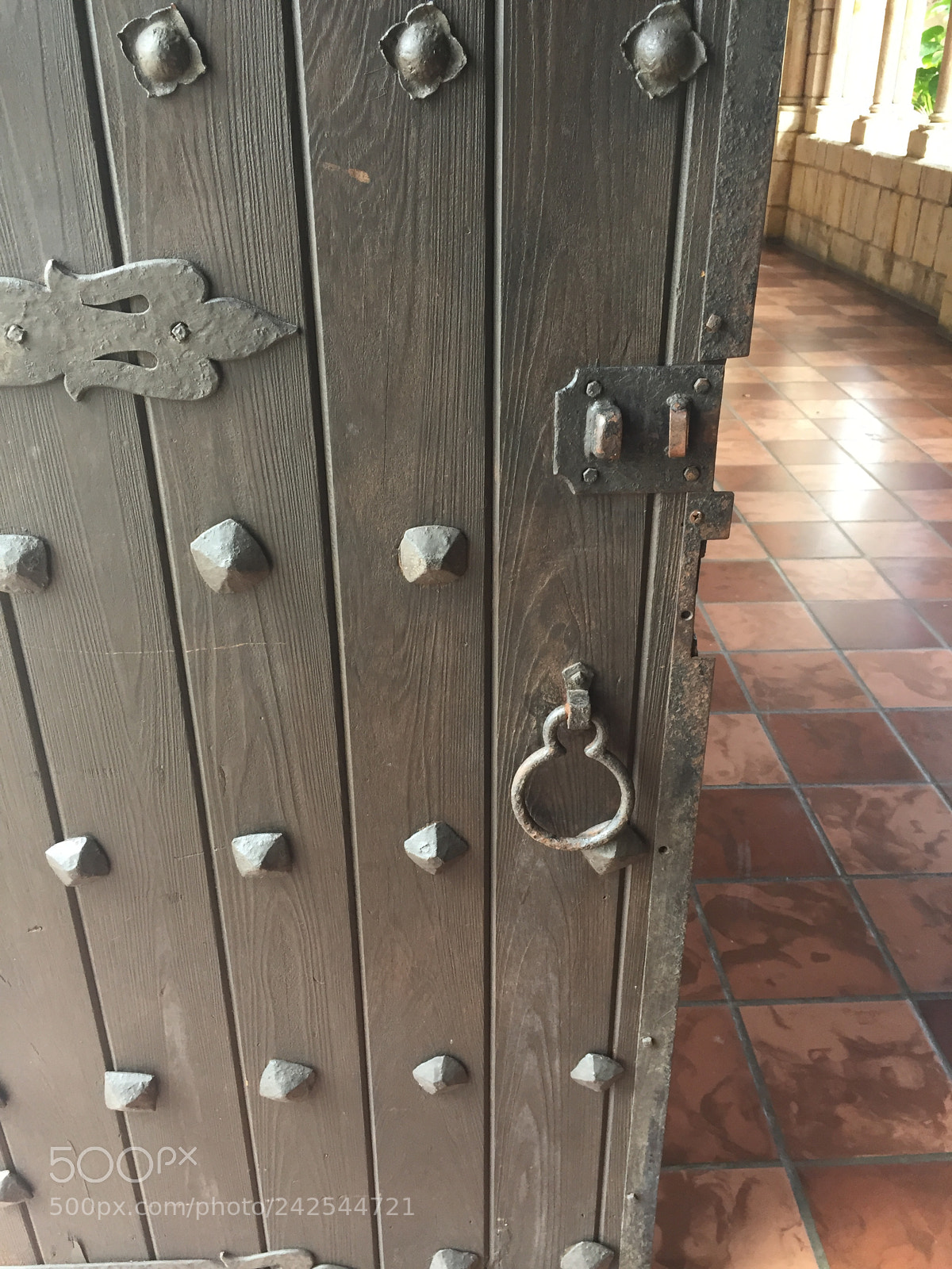 Apple iPhone 6 sample photo. Ancient spanish monastery main photography