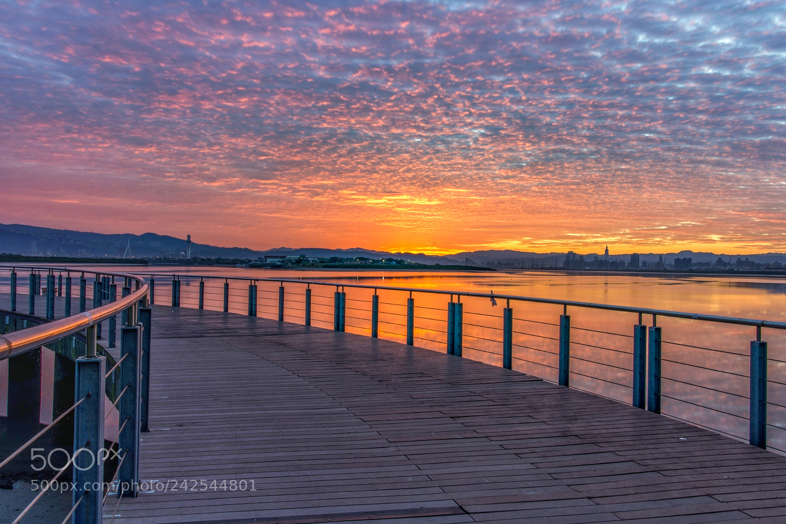 Nikon D7200 sample photo. Morning glow 火燒雲 photography