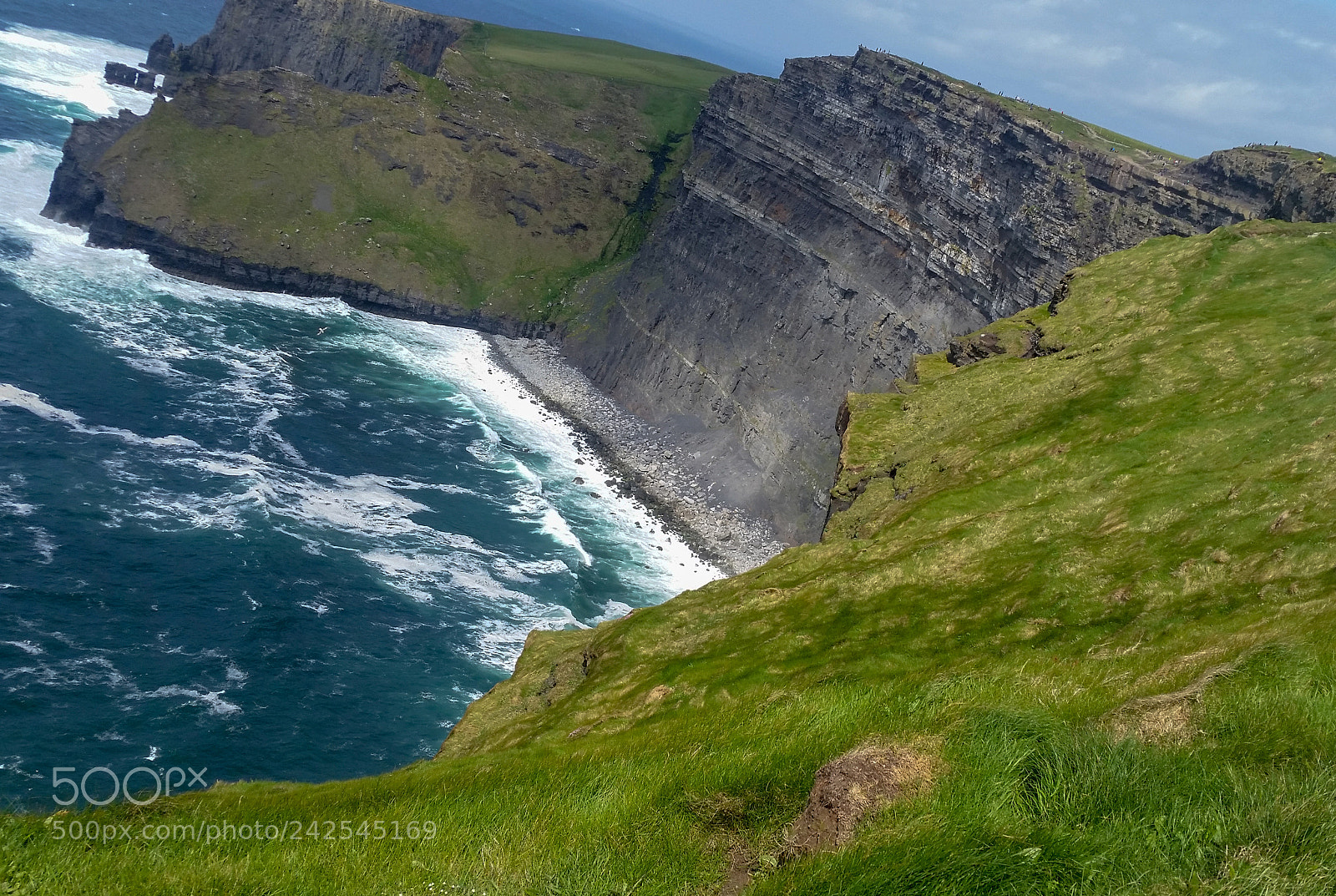 Samsung Galaxy S5 sample photo. Shore on moher photography