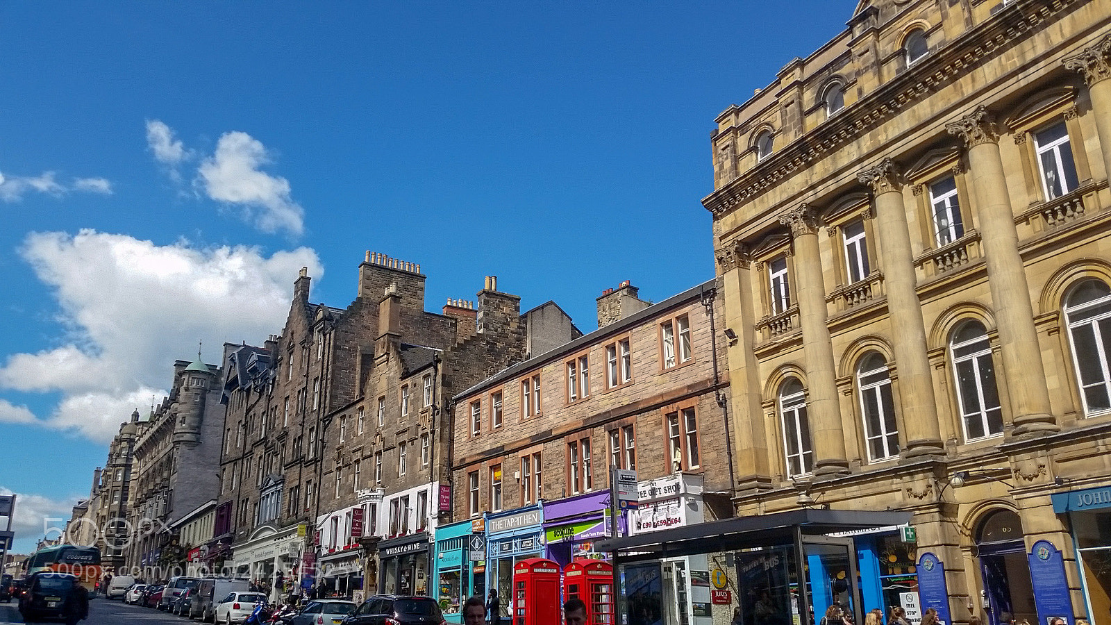Samsung Galaxy S5 sample photo. The royal mile photography