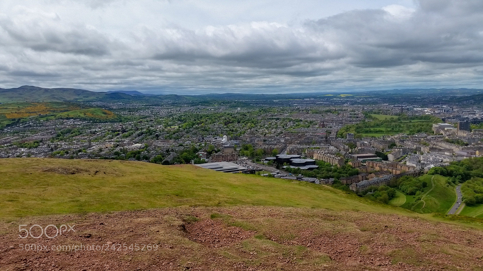 Samsung Galaxy S5 sample photo. Arthurs seat photography