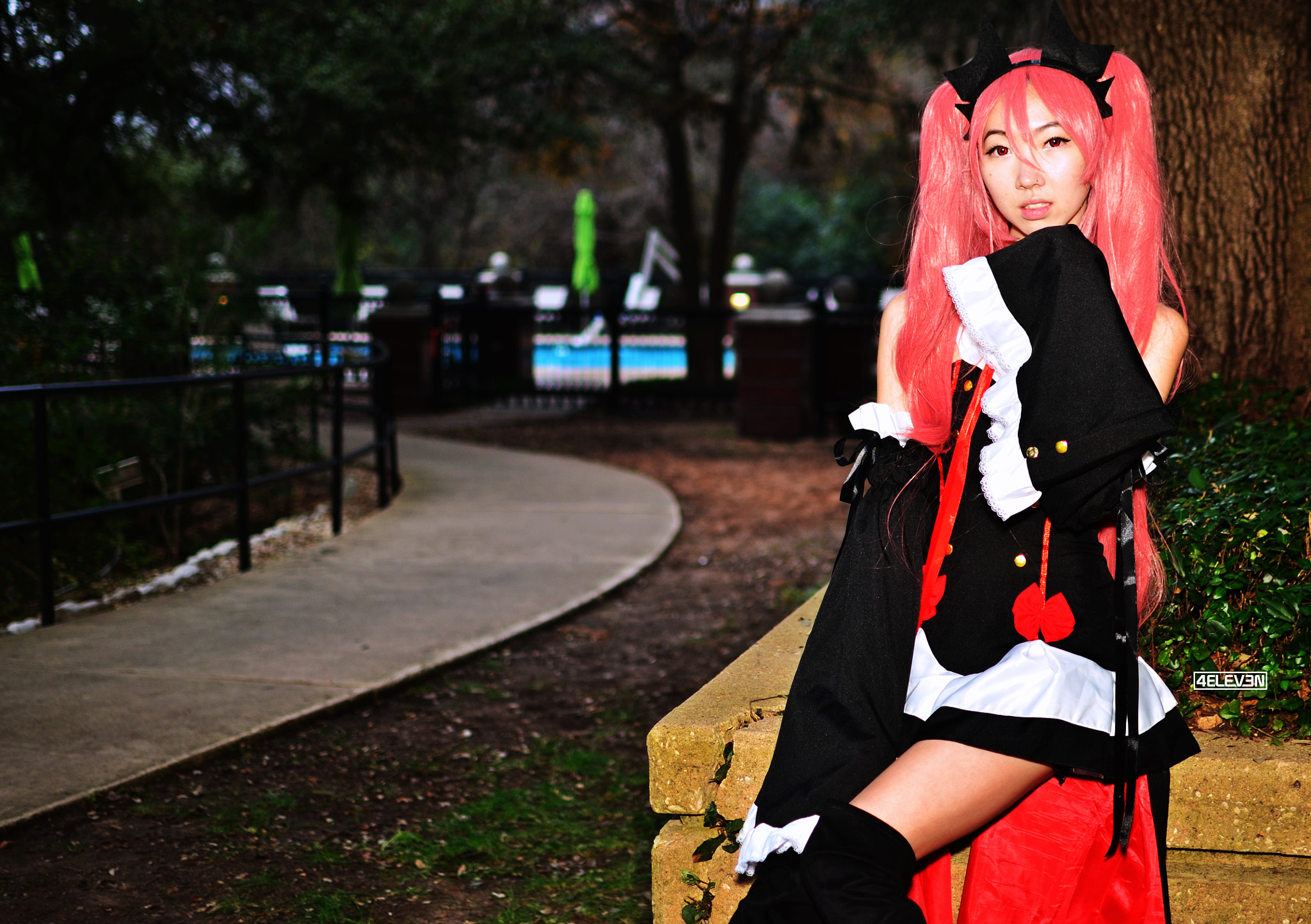 Nikon D7000 + Nikon AF-S DX Nikkor 35mm F1.8G sample photo. Ikkicon cosplay in texas photography