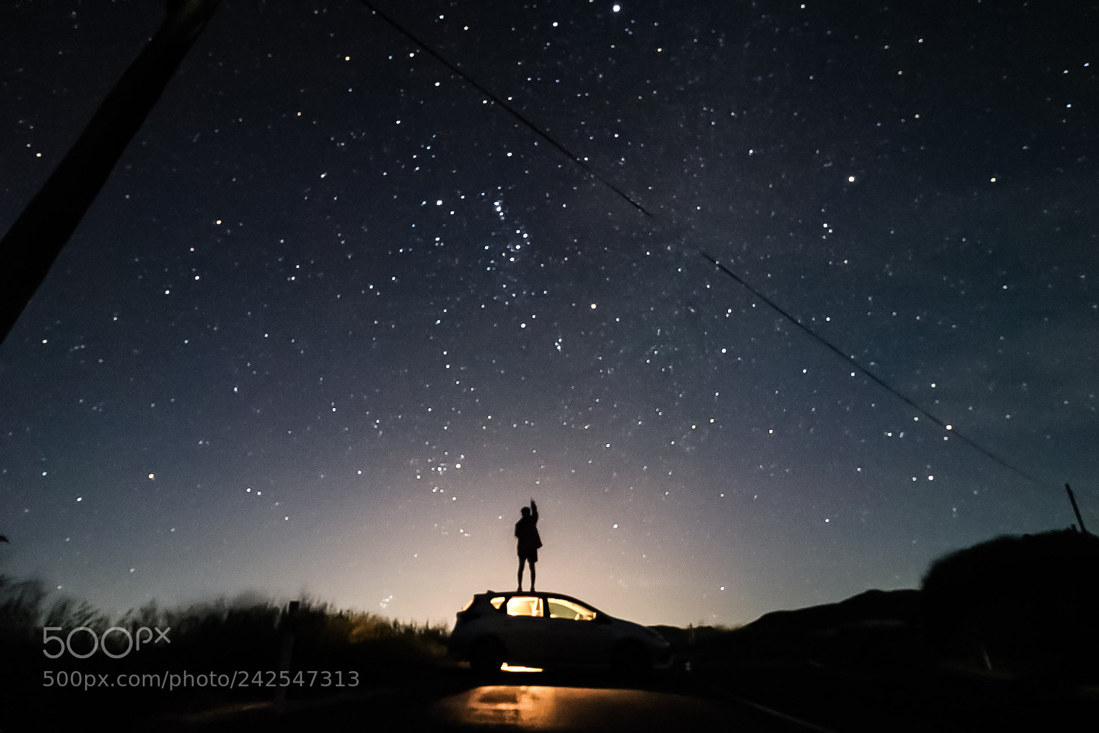 Canon EOS 760D (EOS Rebel T6s / EOS 8000D) sample photo. Standing under the stars. photography