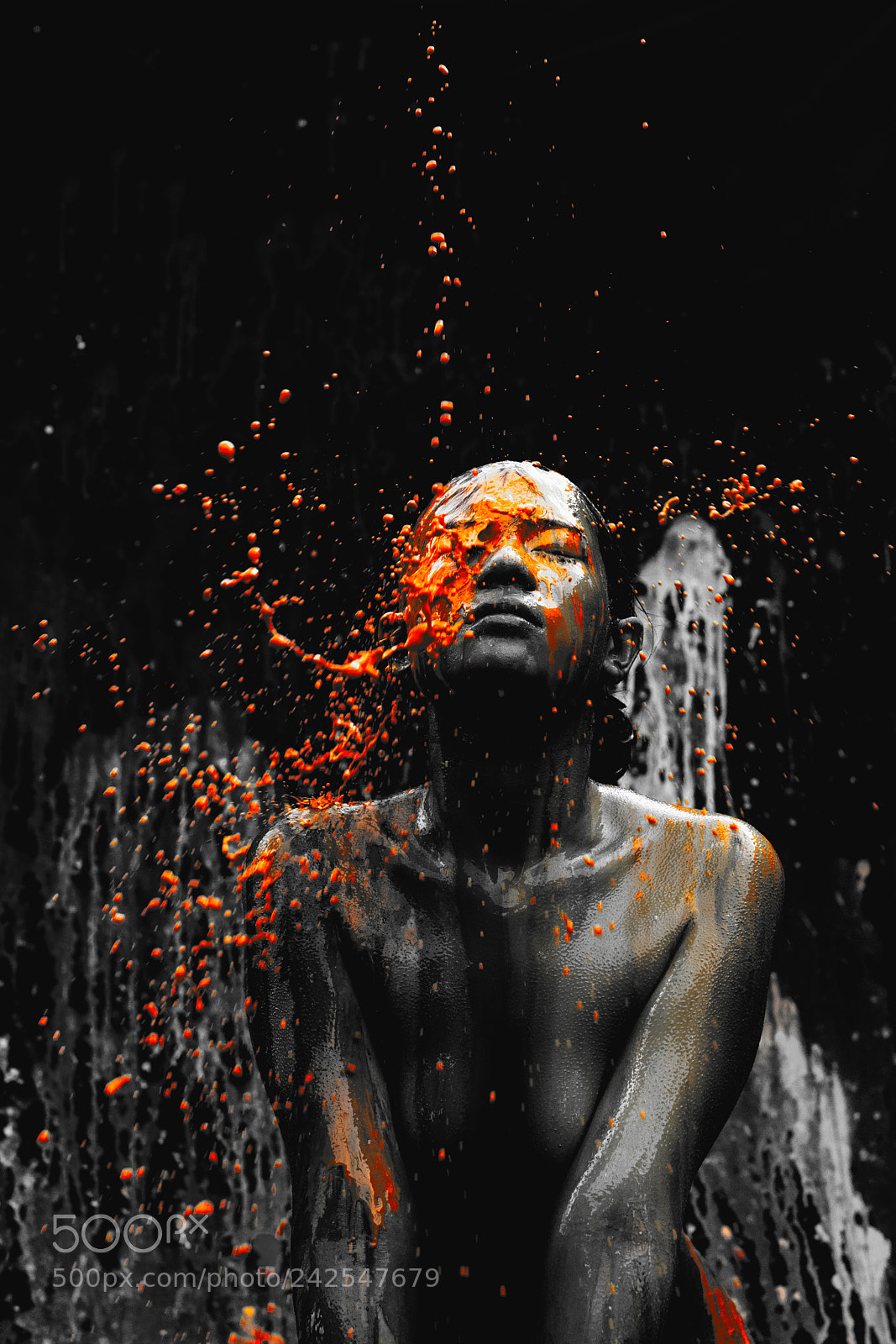Nikon D850 sample photo. Color splash photography