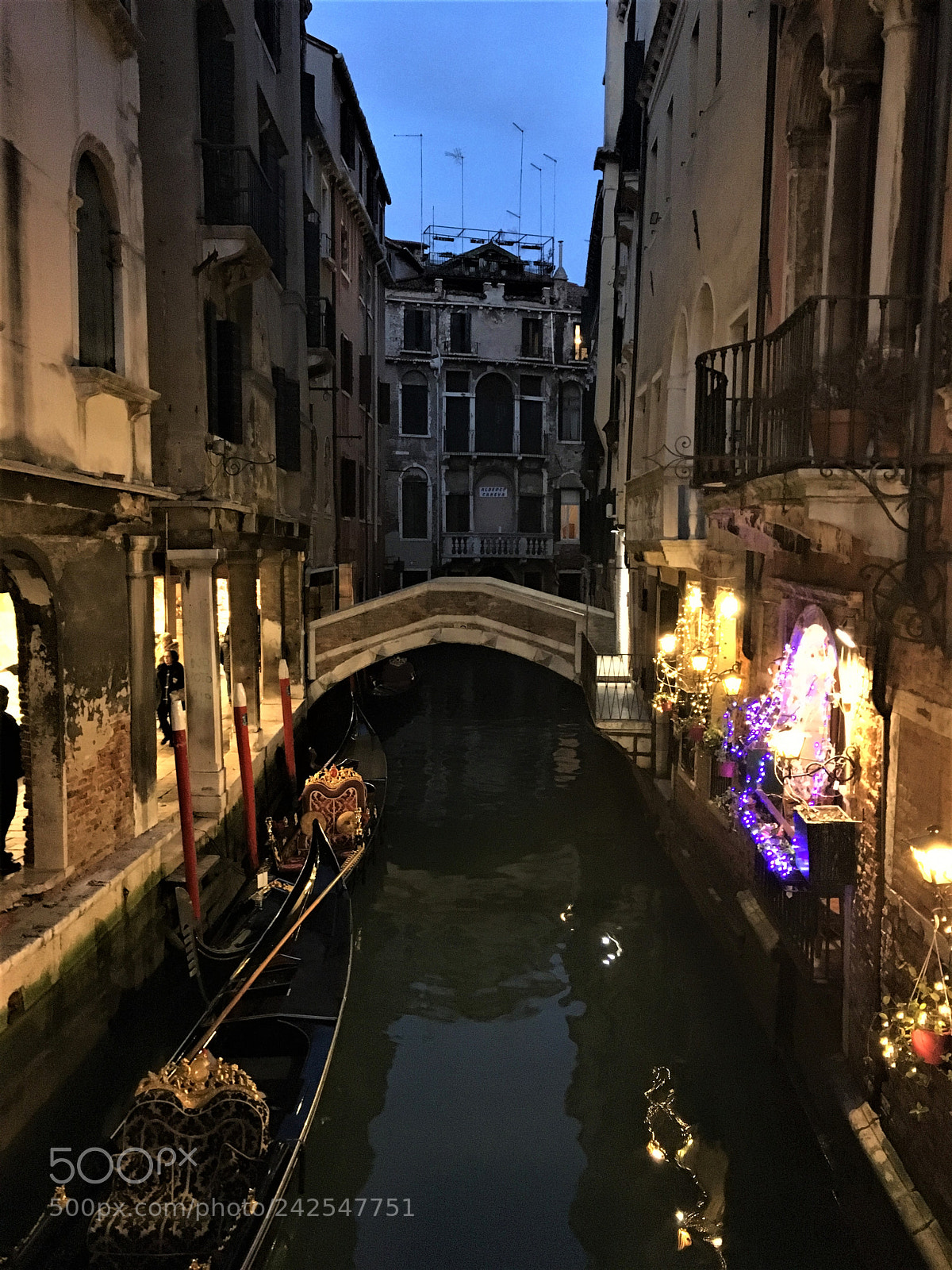 Apple iPhone 6s sample photo. Venice at dusk photography