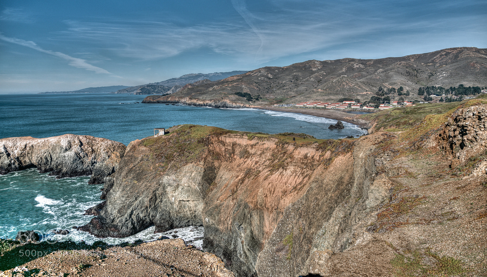 Nikon D850 sample photo. Looking from marin headlands photography