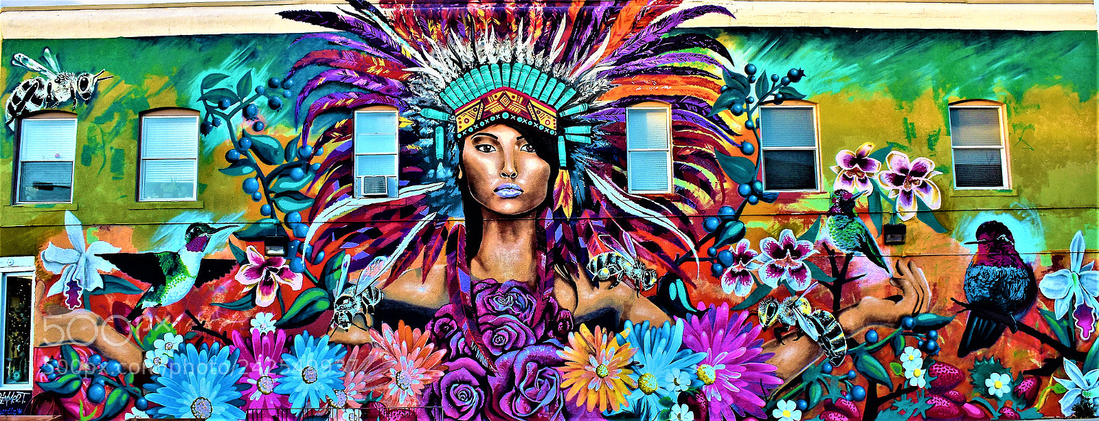Nikon D3400 sample photo. Street art denver photography