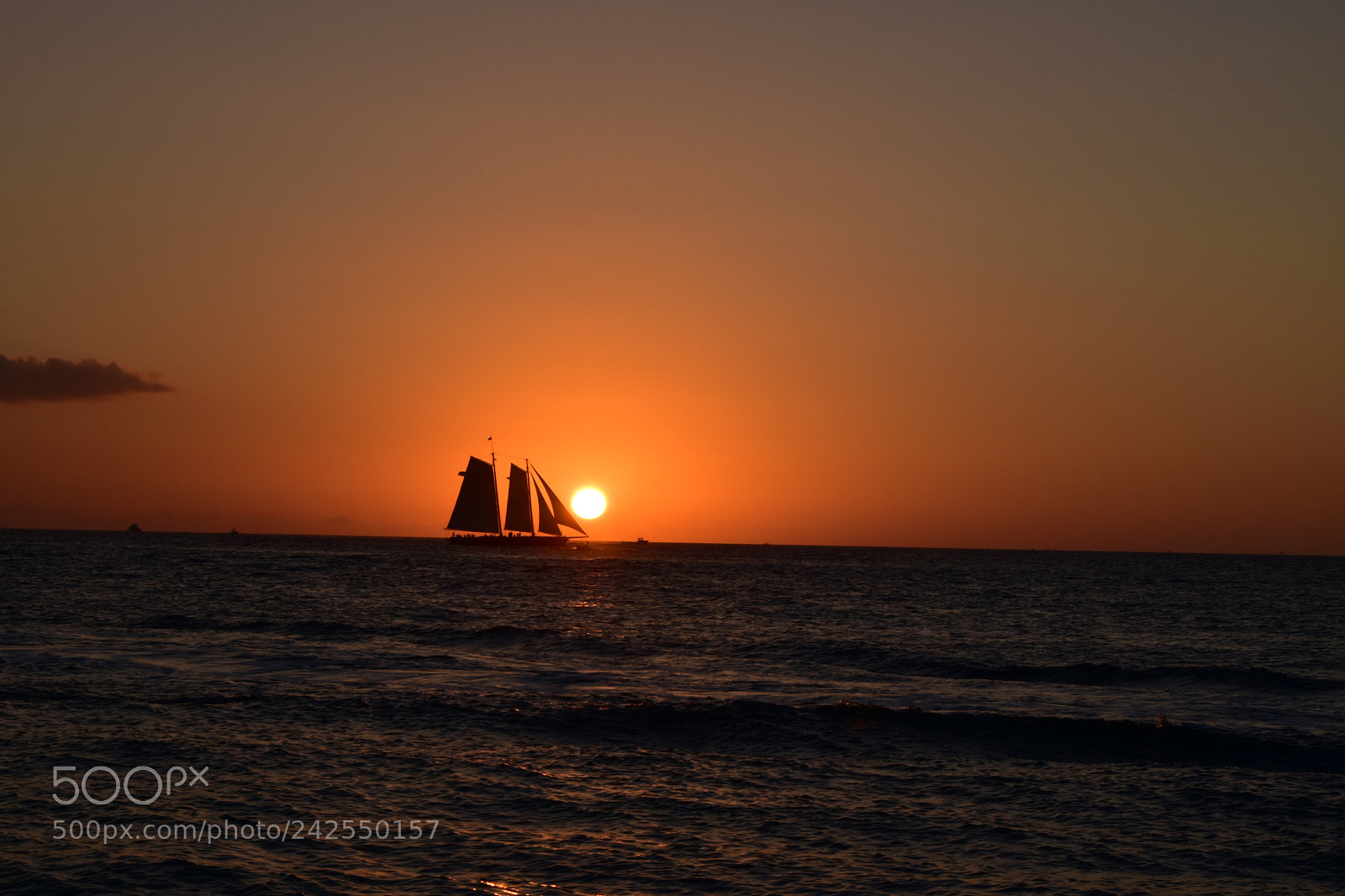 Nikon D5500 sample photo. Beautiful sunset over atlantic photography
