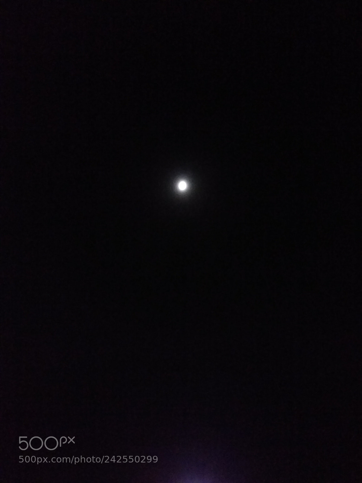 Motorola Moto E (4) Plus sample photo. Cold moon photography