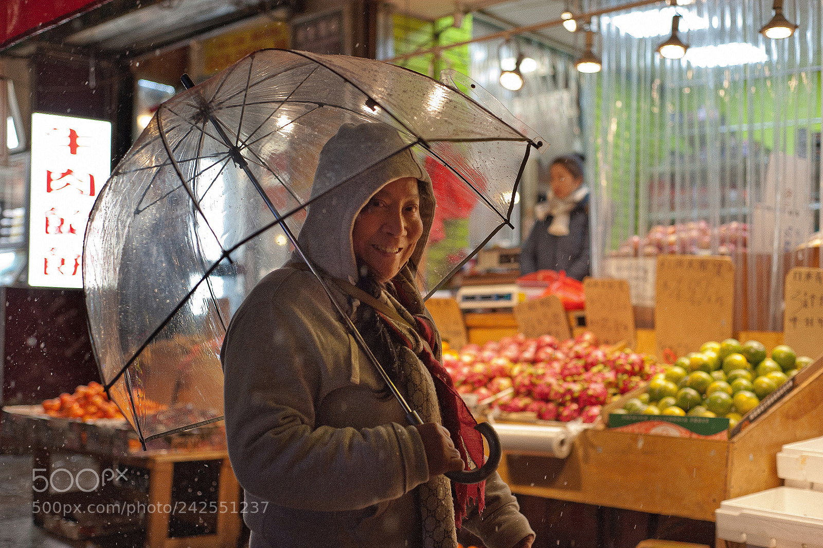 Nikon D700 sample photo. Woman with umbrella photography