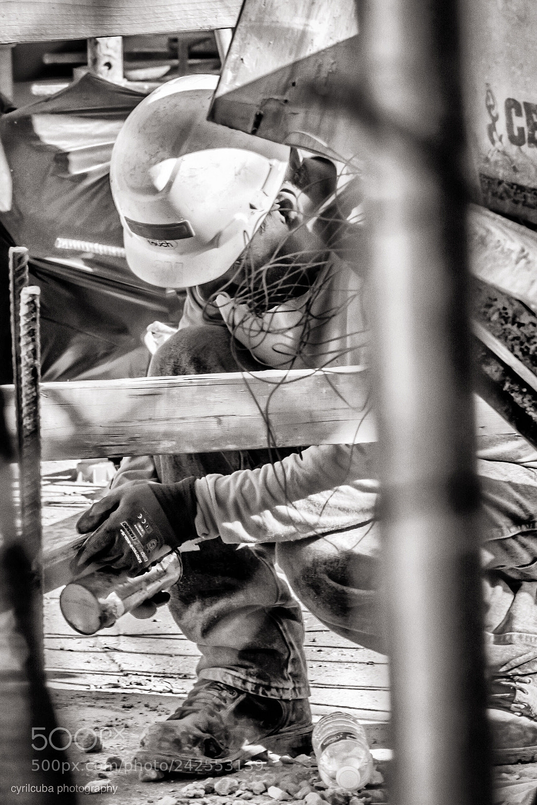 Nikon D5500 sample photo. Worker photography