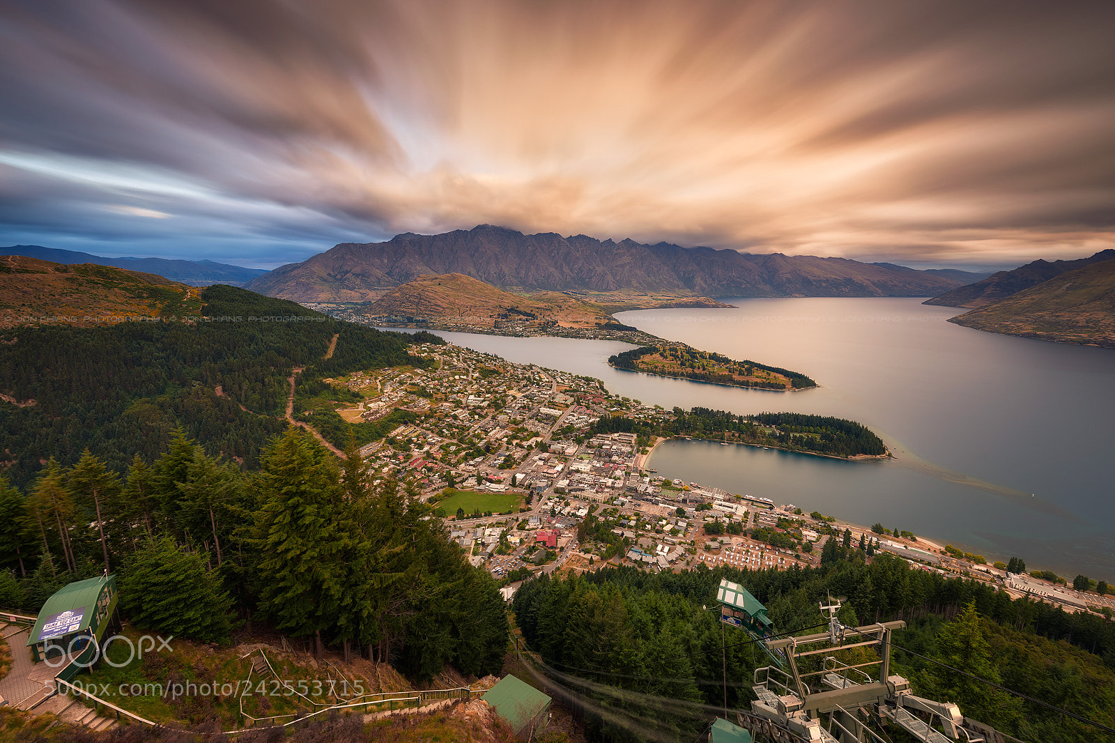 Nikon D850 sample photo. Queenstown skyline photography