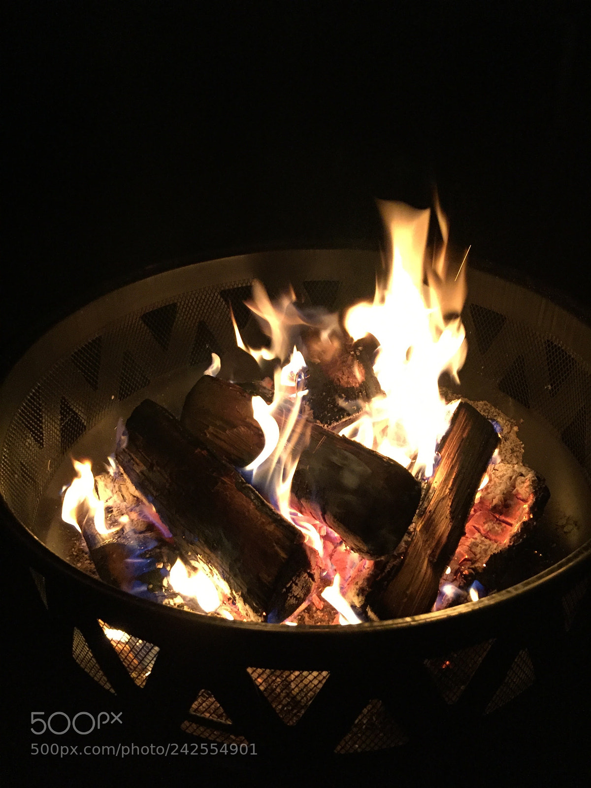 Apple iPhone 6 Plus sample photo. Fire motion photography