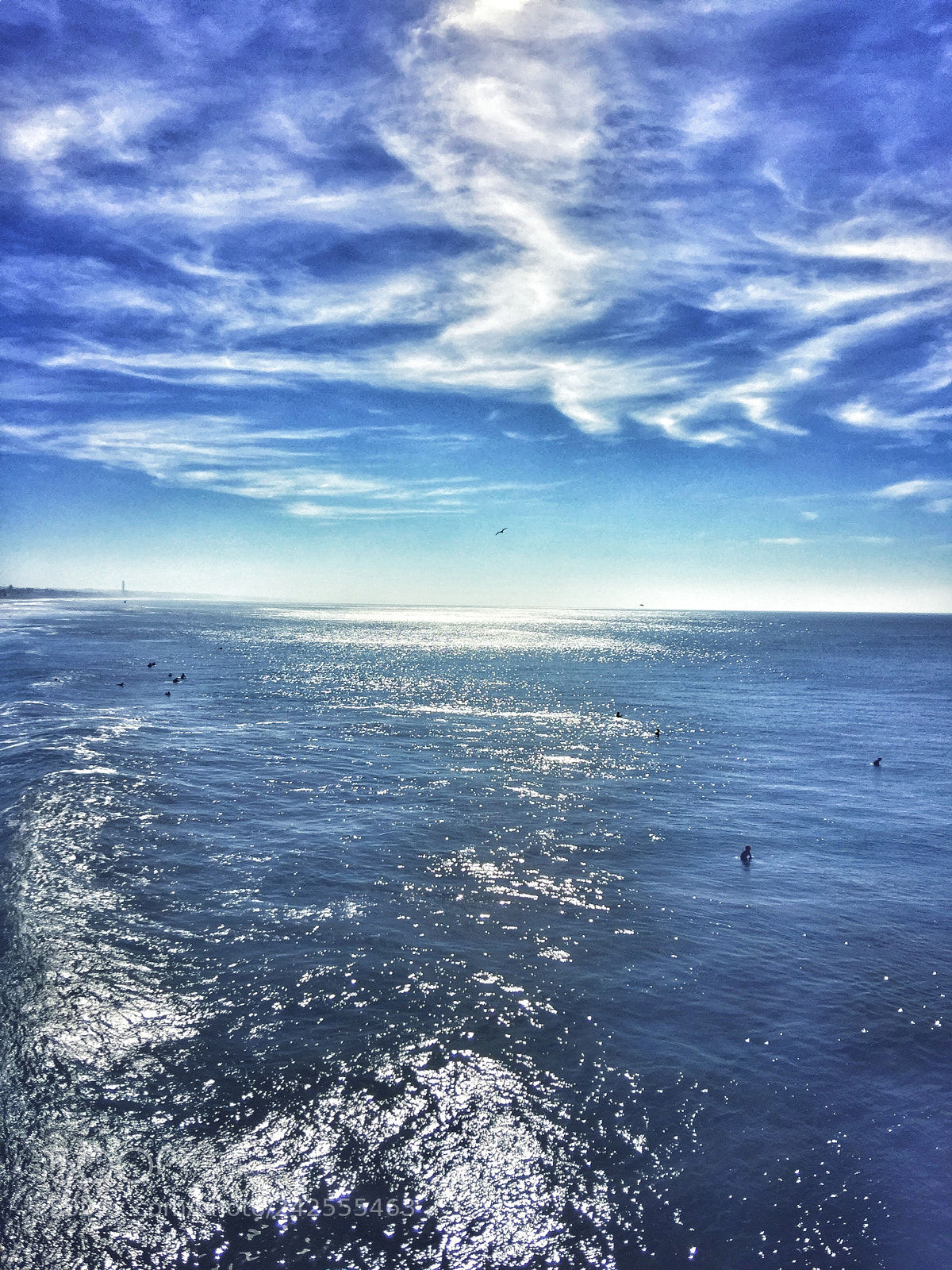 Apple iPhone 6 Plus sample photo. Blue sea photography