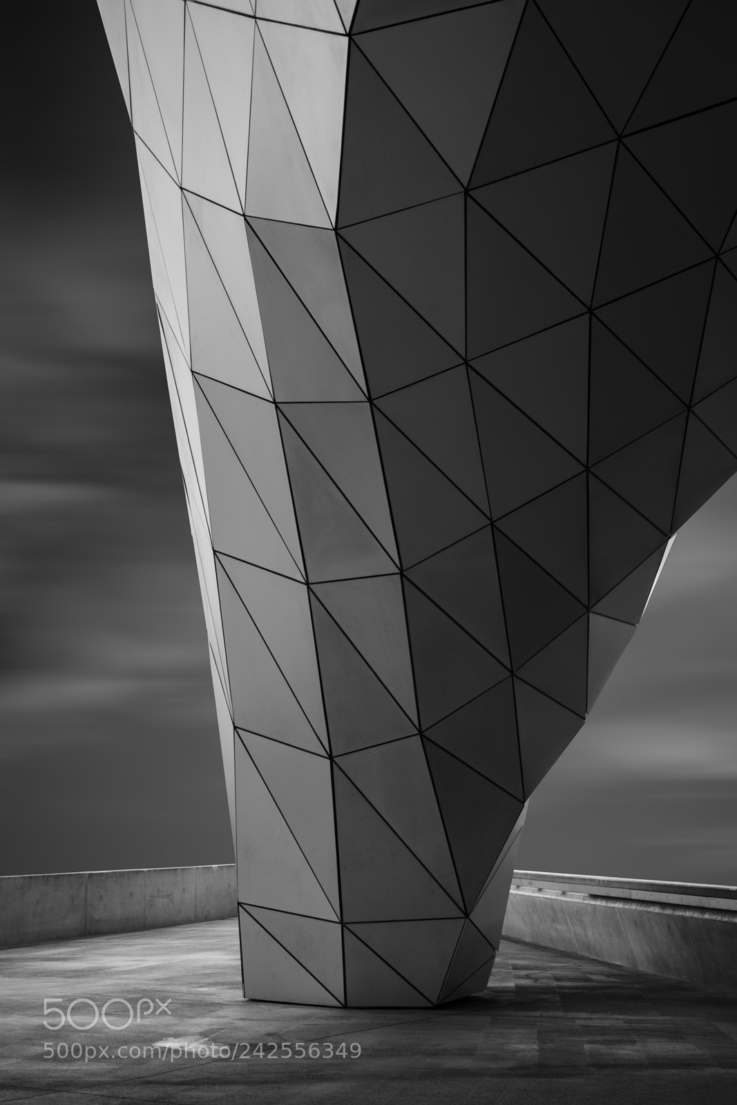 Nikon D7100 sample photo. Architectural curve photography
