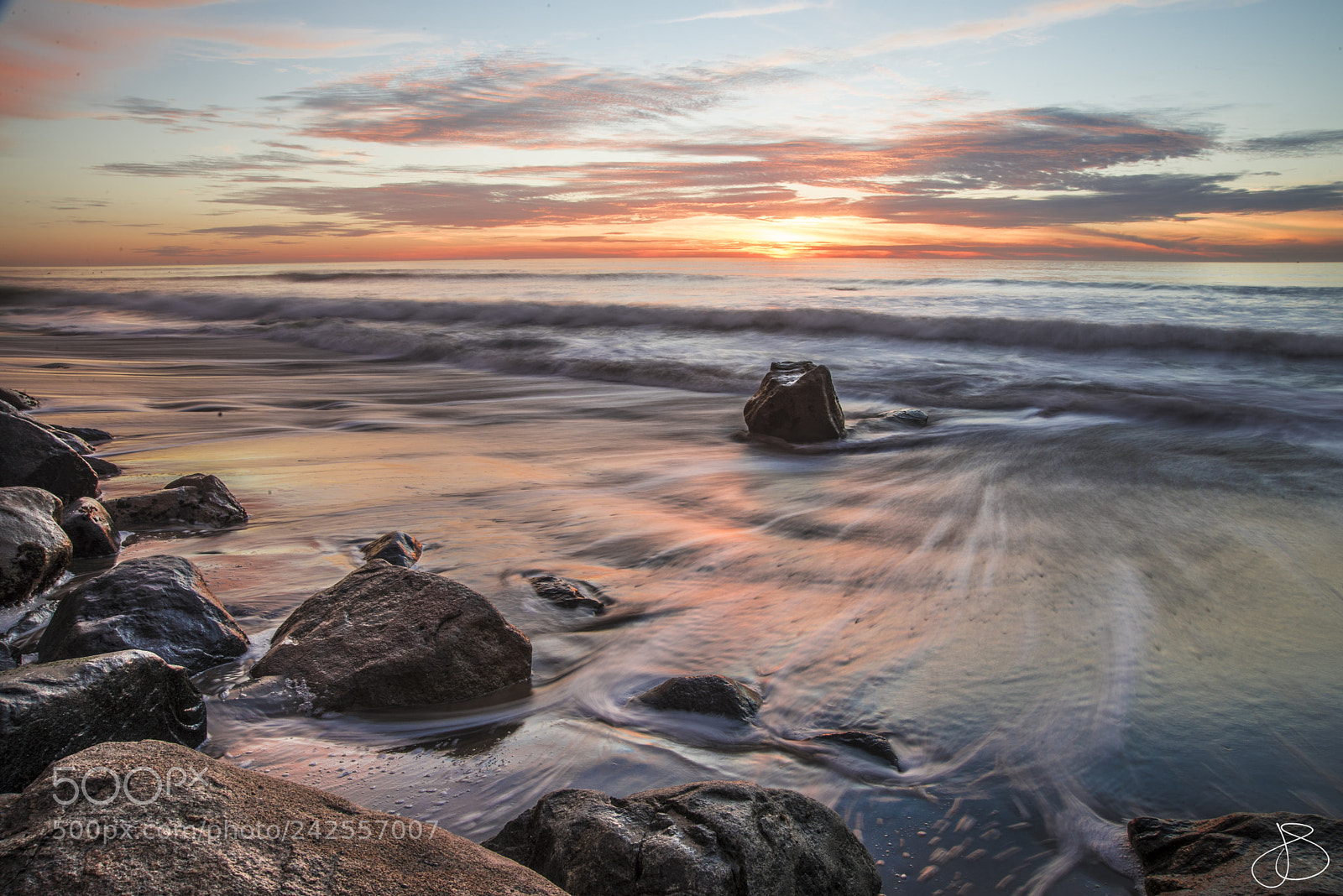 Nikon D610 sample photo. Coastal sunset photography
