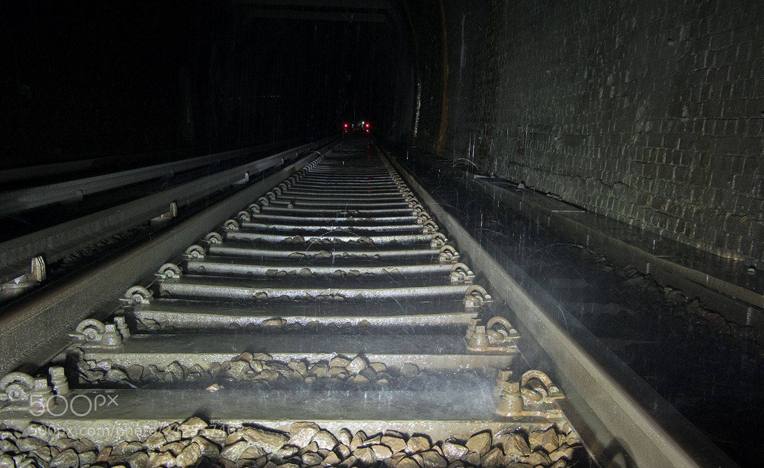 Pentax K-3 sample photo. In a wet tunnel photography