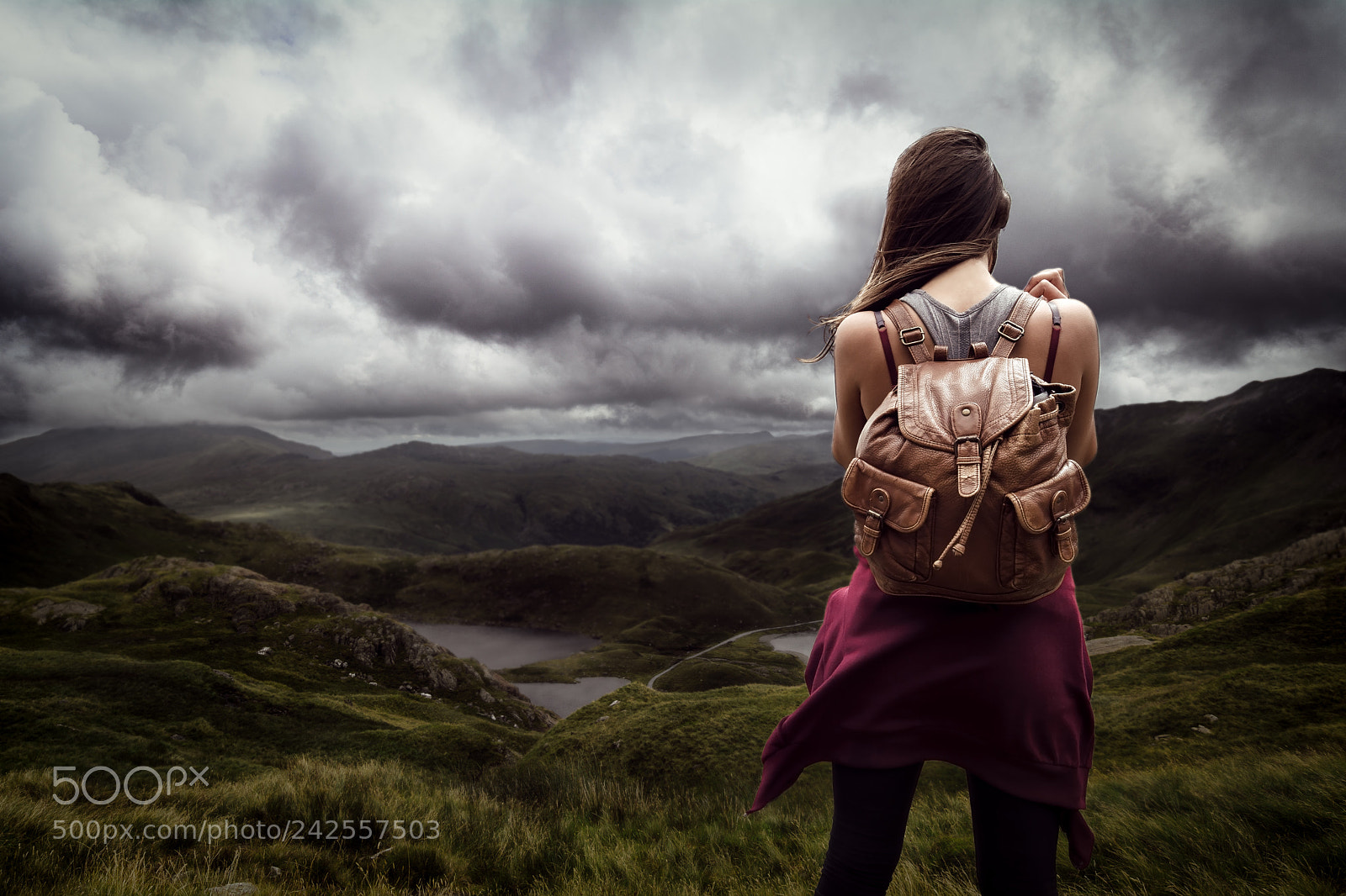 Nikon D7100 sample photo. The moody mountains photography